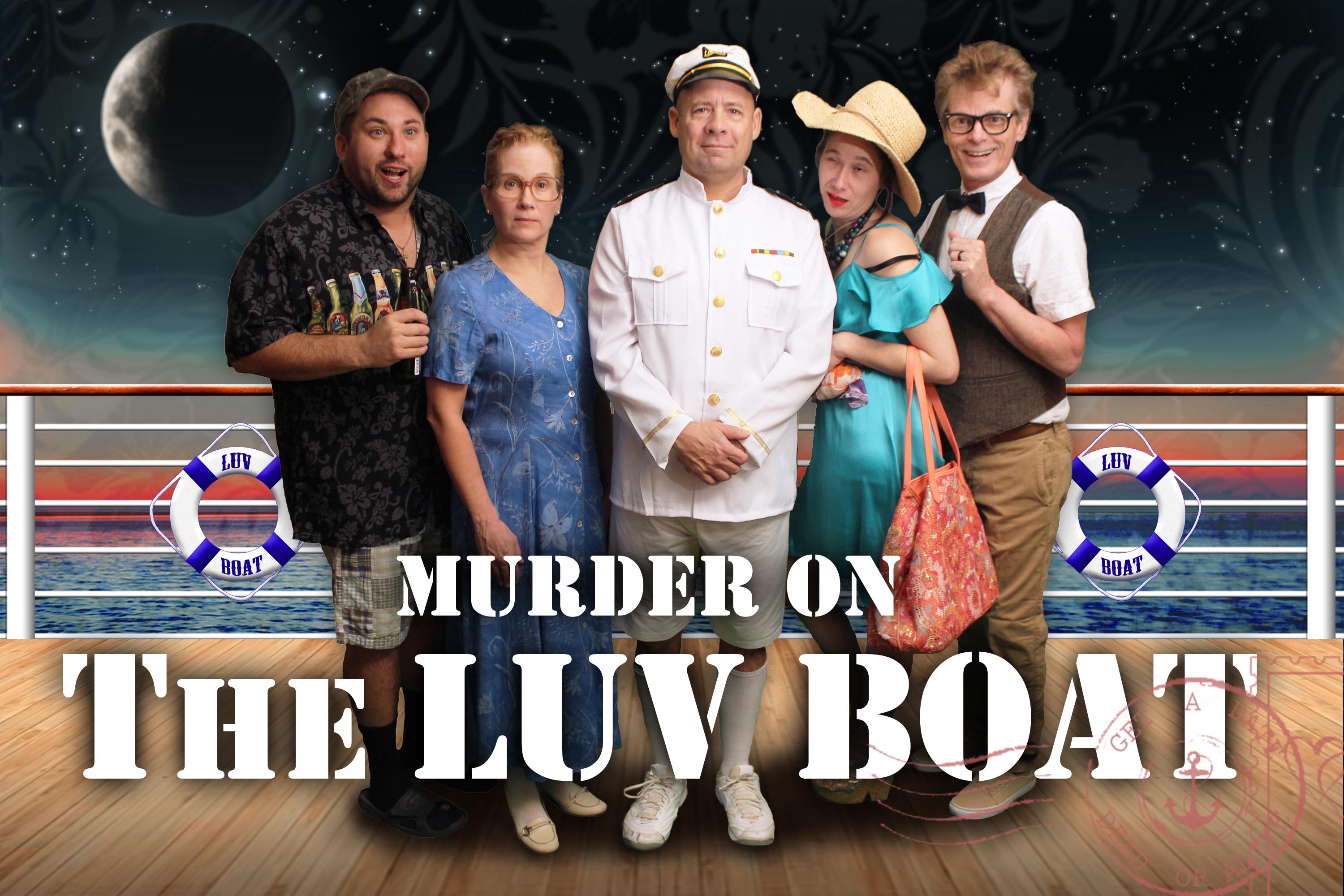 Murder on the Luv Boat cast